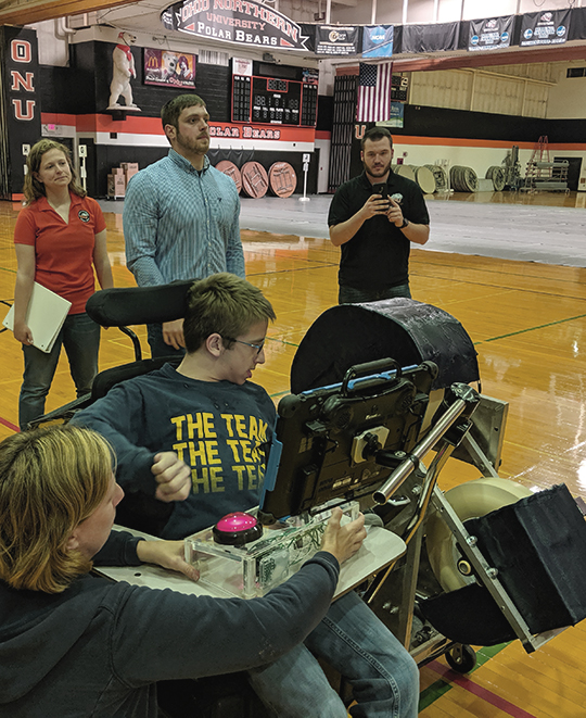 ONU engineering students provide real clients with real solutions.
