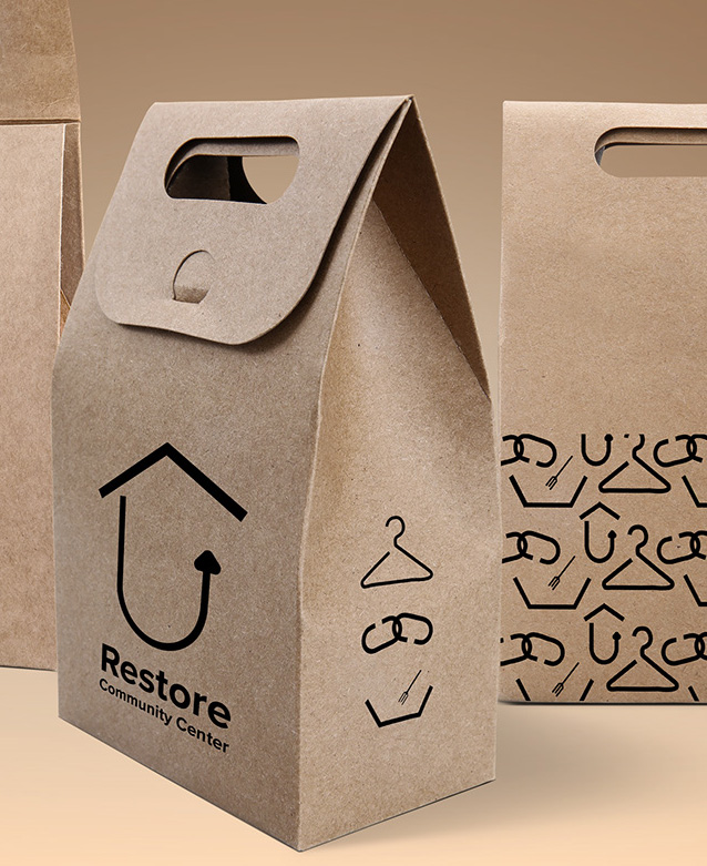 Packaging design created by a student.