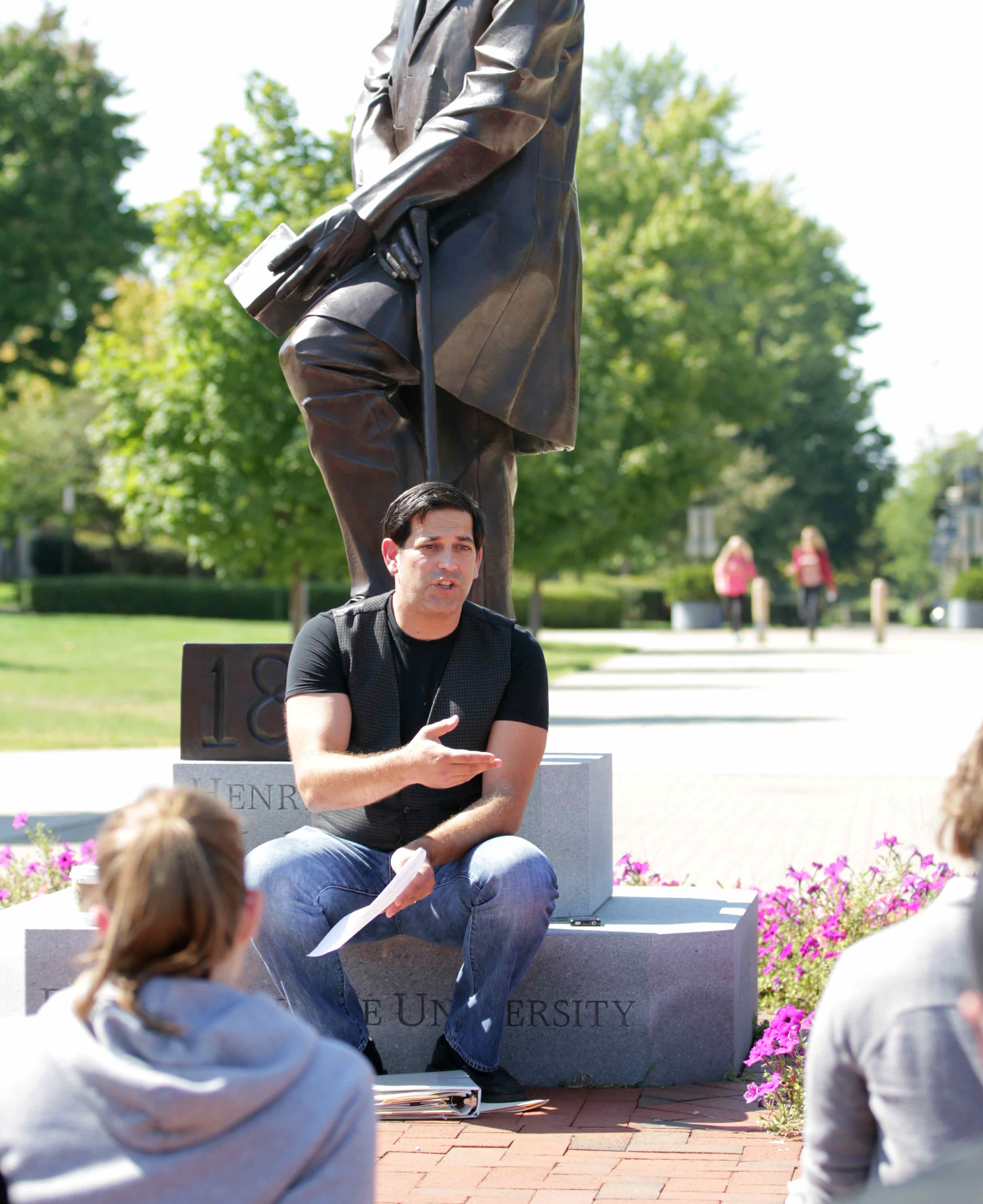 political science outdoor class