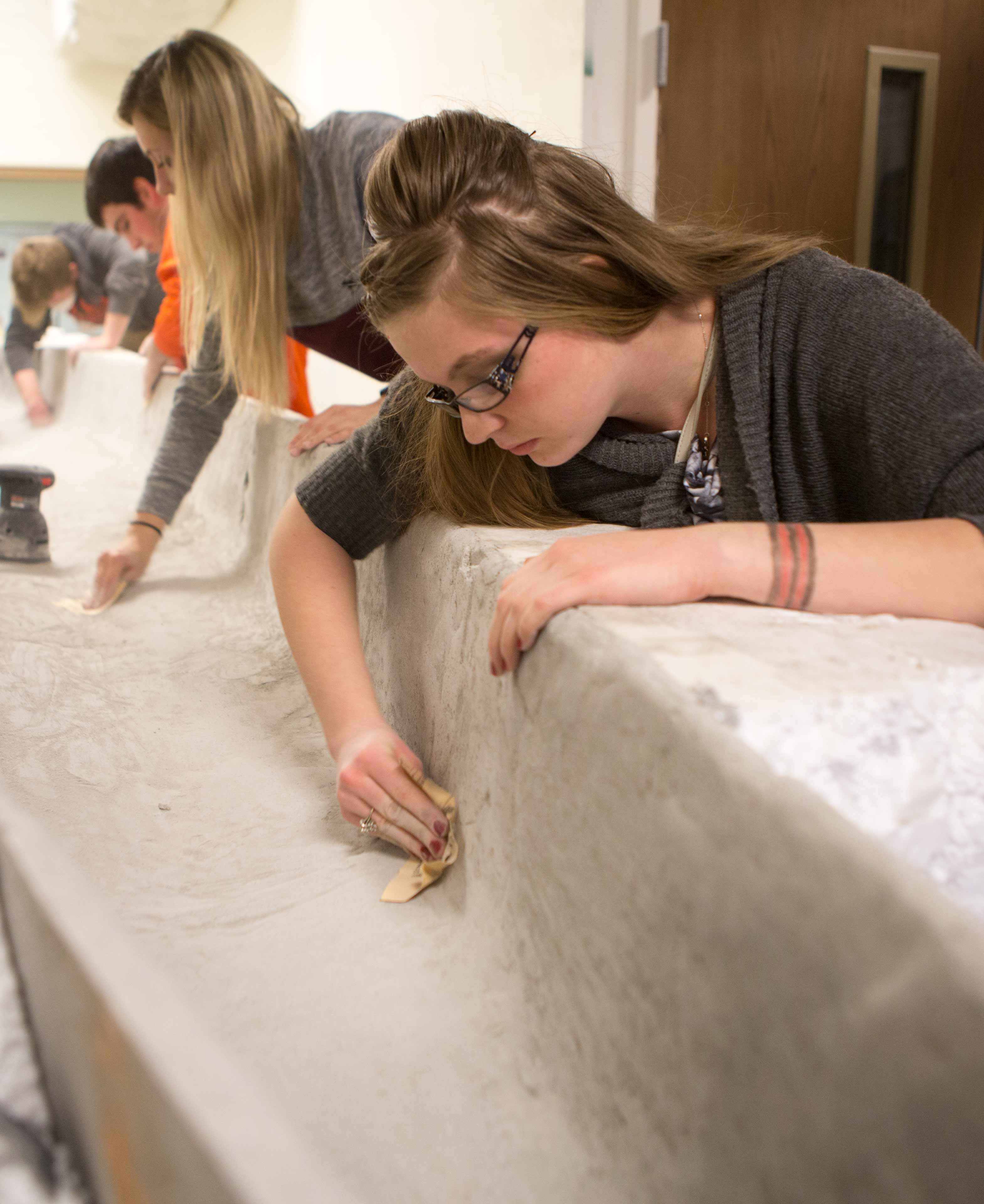 college of engineering concrete canoe