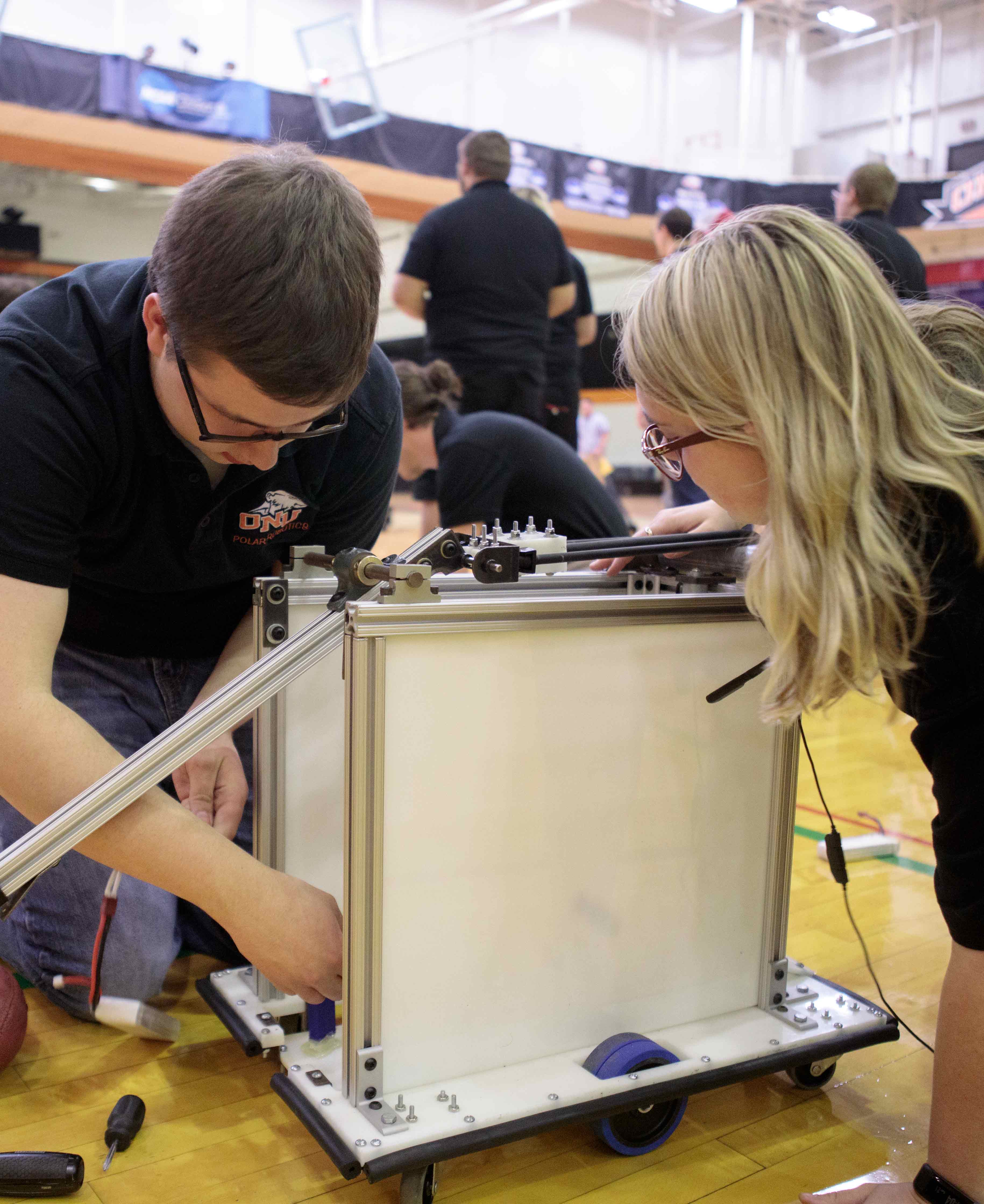 college of engineering robot football