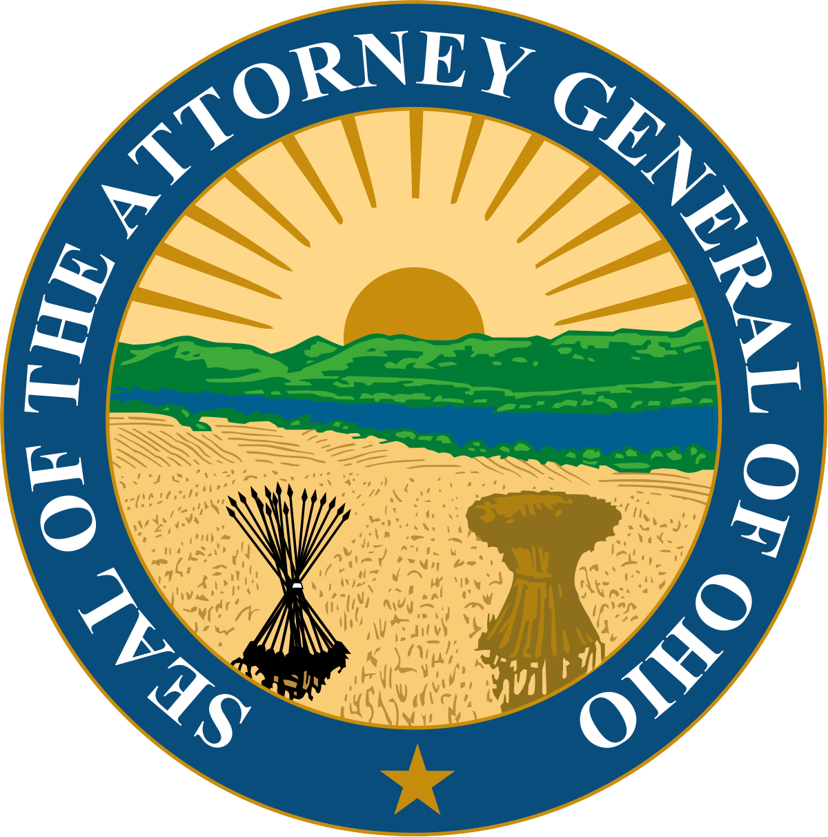 political science Ohio attorney general logo
