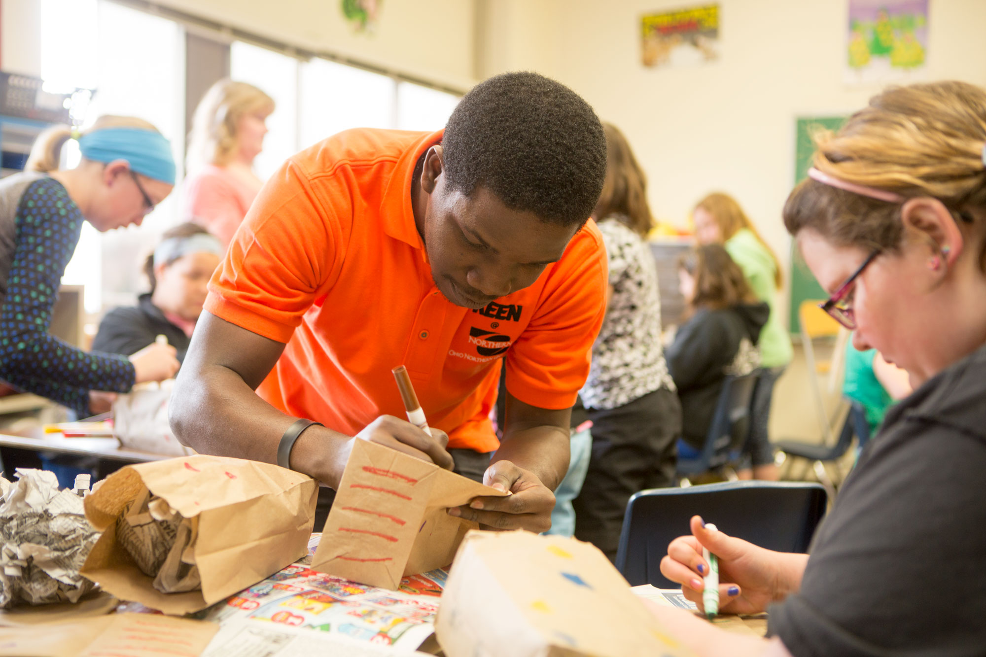 Engineering education majors have fun at school!