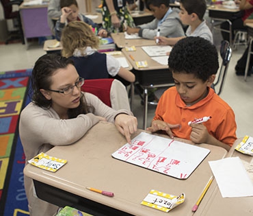 ONU education majors work in Nashville, Tenn. schools2
