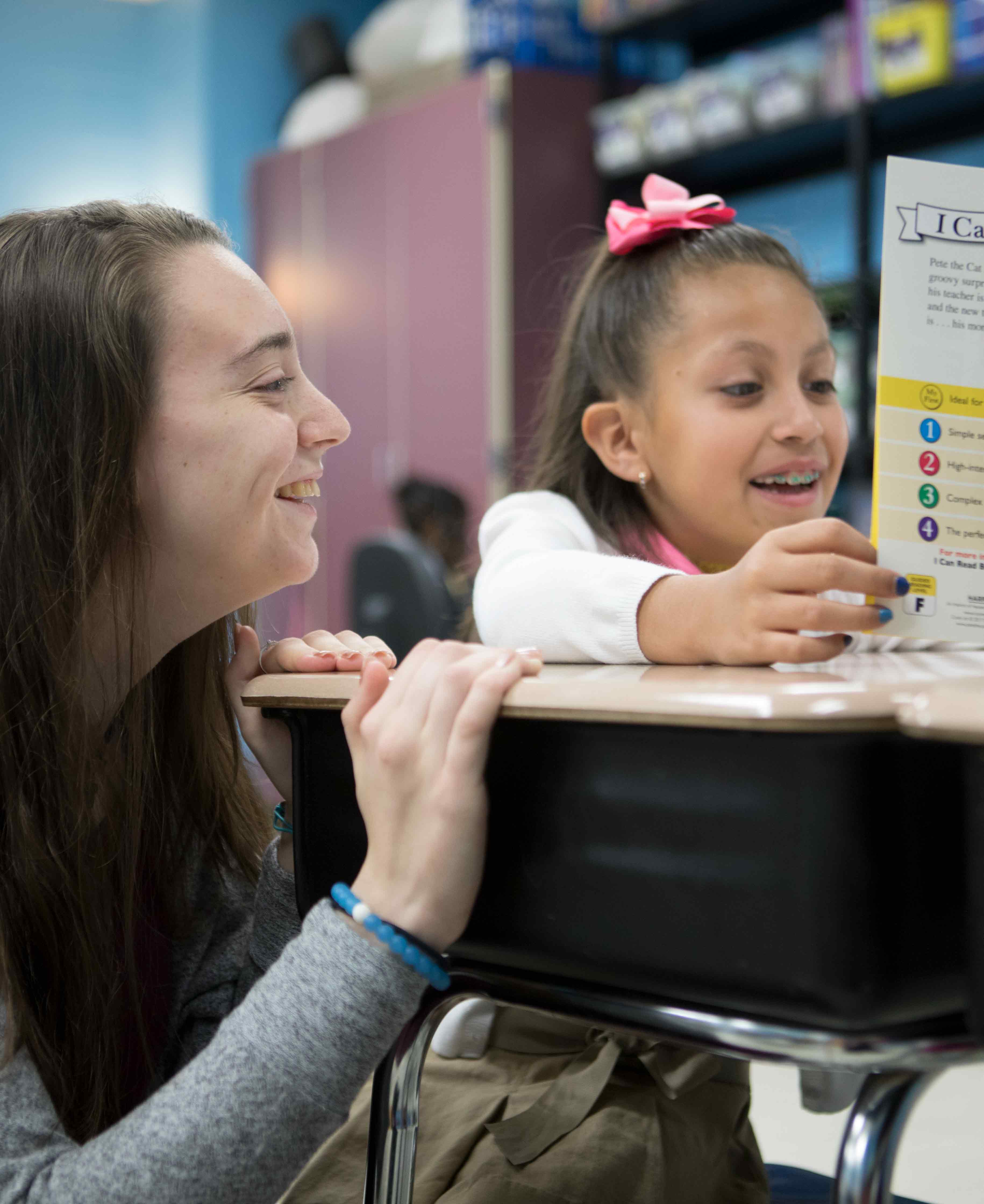 education student with kid