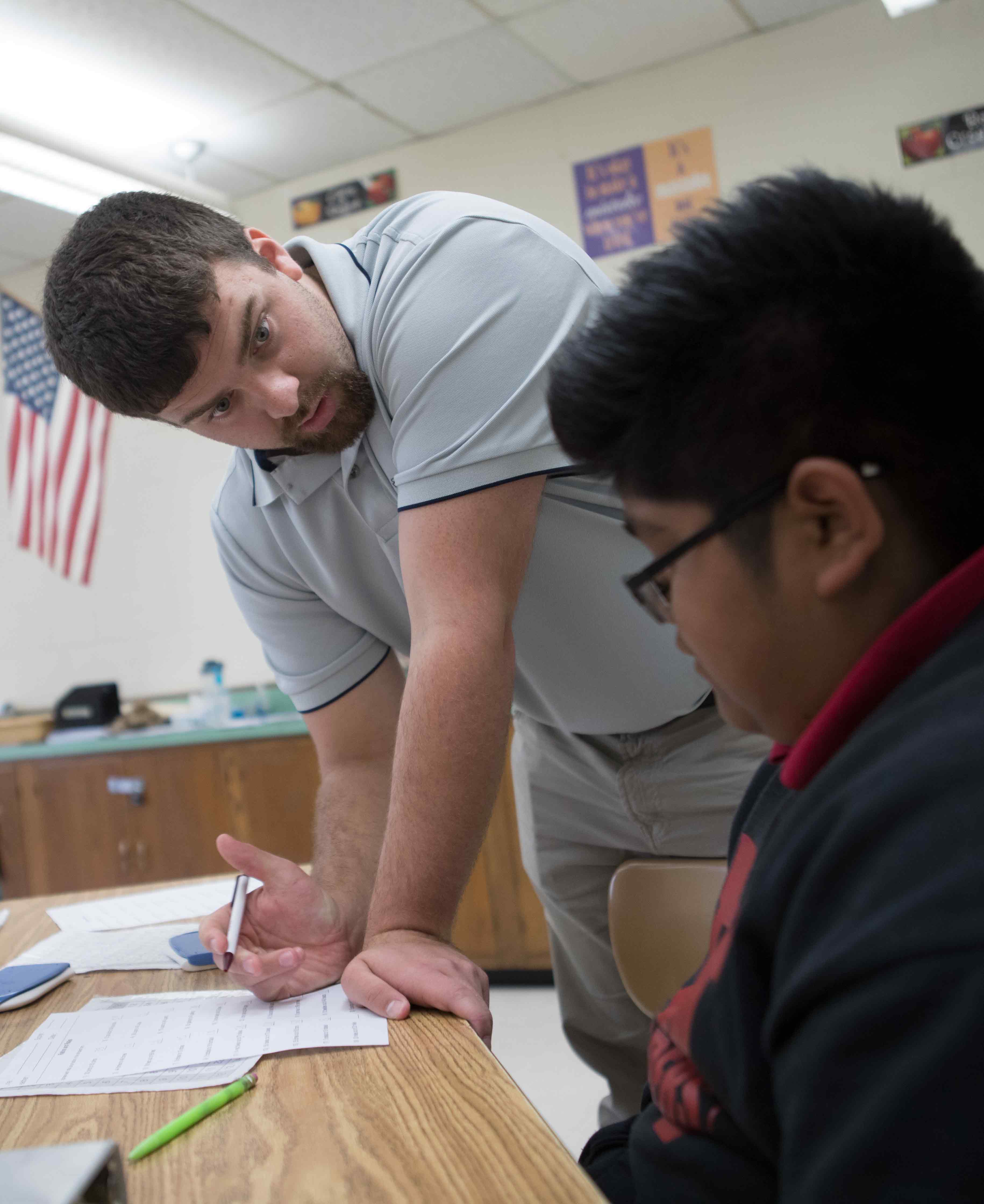 eduction student in classroom