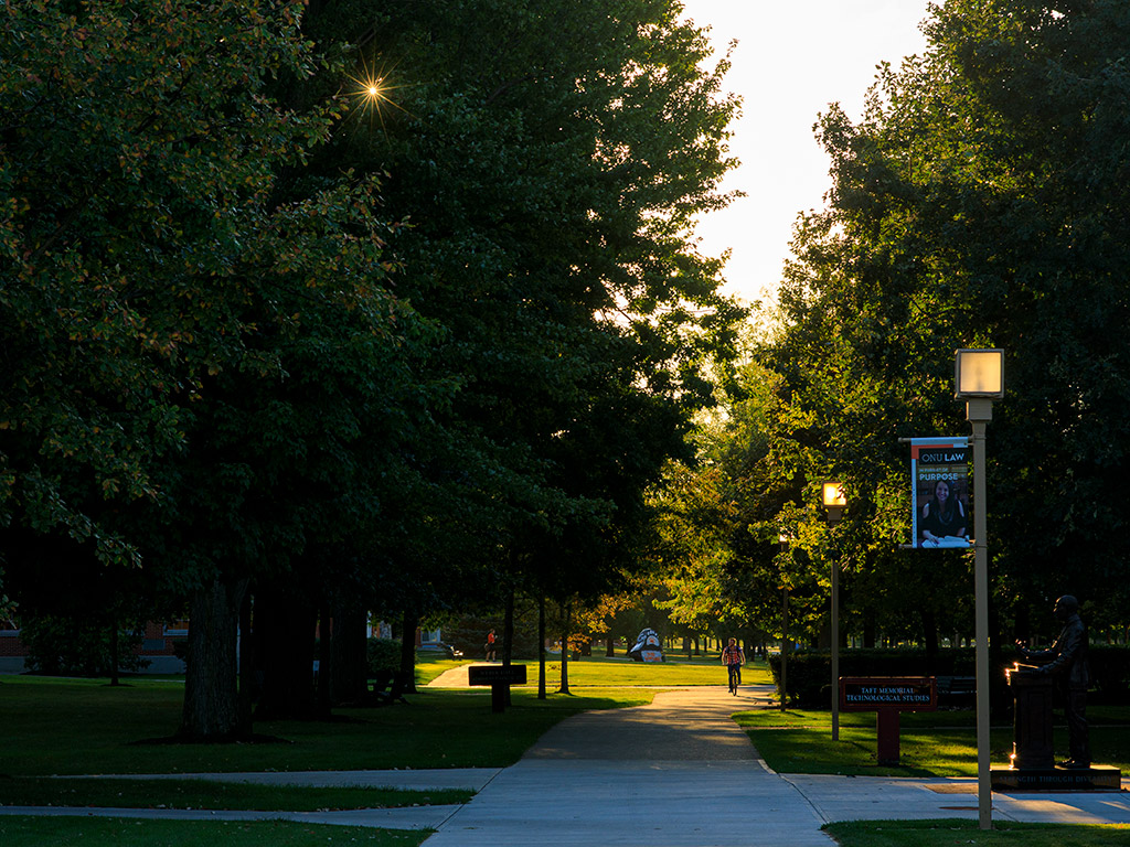 Scenic shot of campus