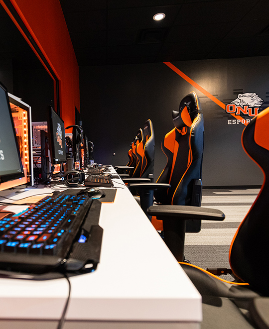 esports facility at ONU