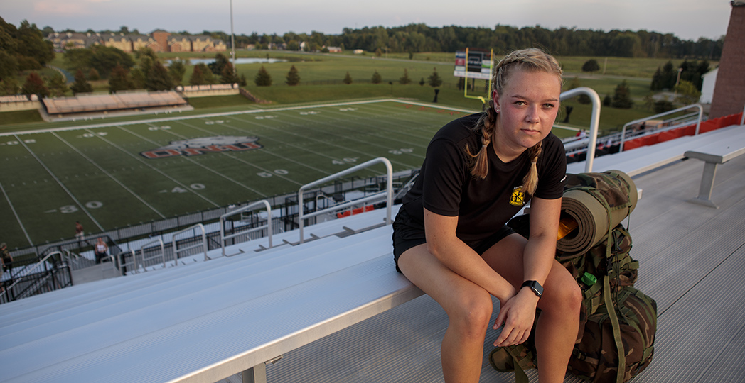 Lillian Hirschfeld at Dial-Roberson Stadium