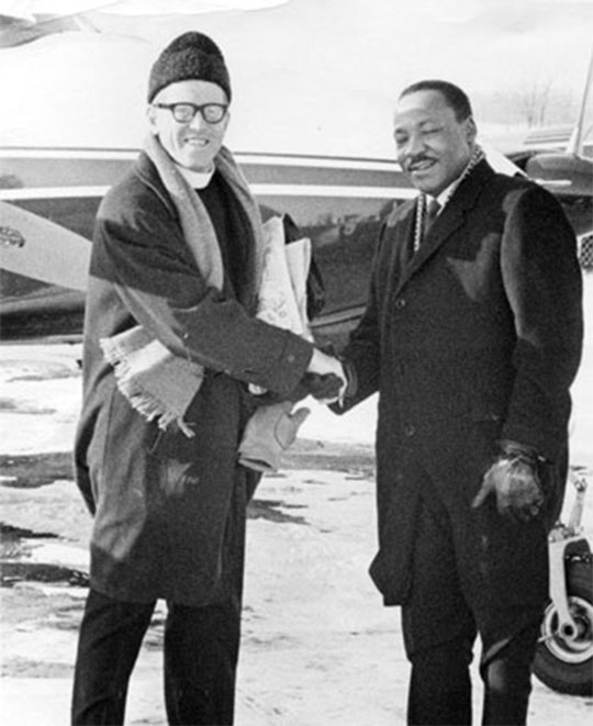 MLK with chaplain Udy