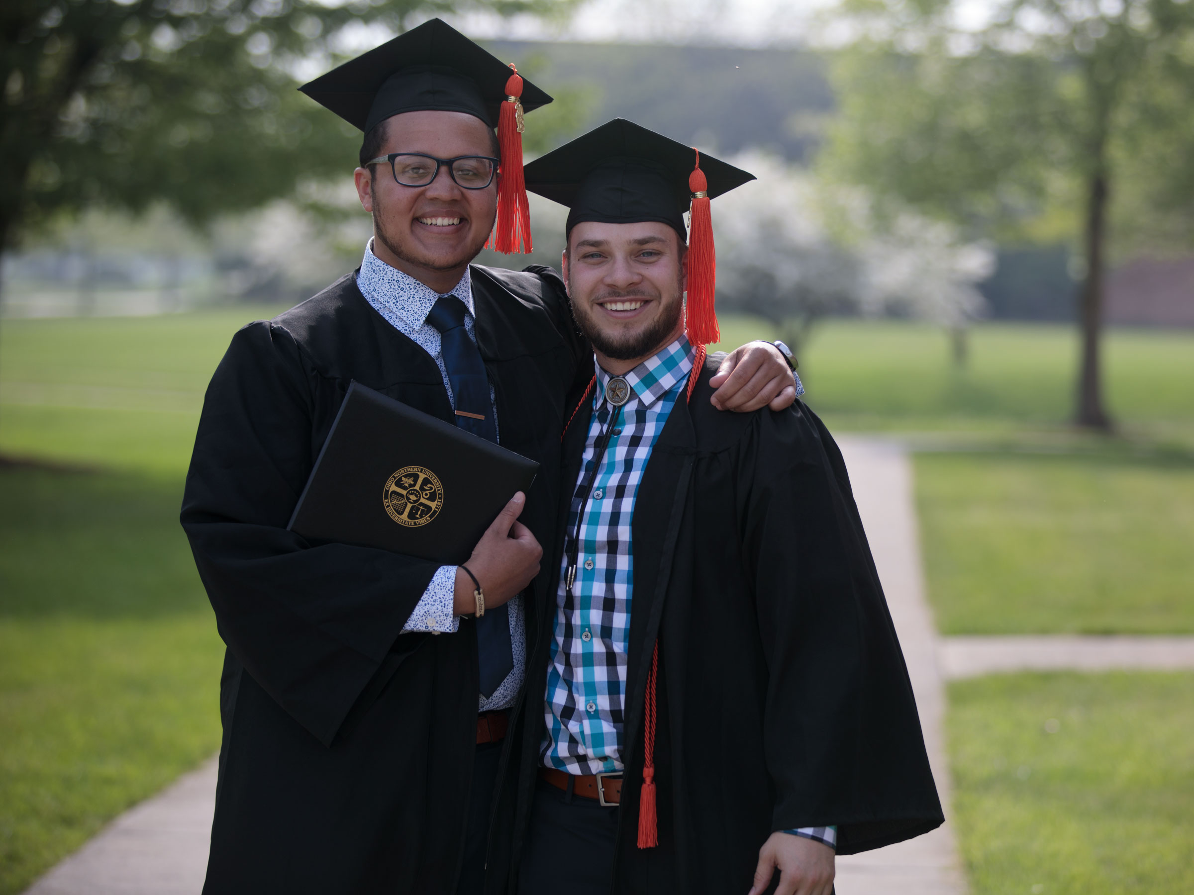 students graduate from Ohio Northern University