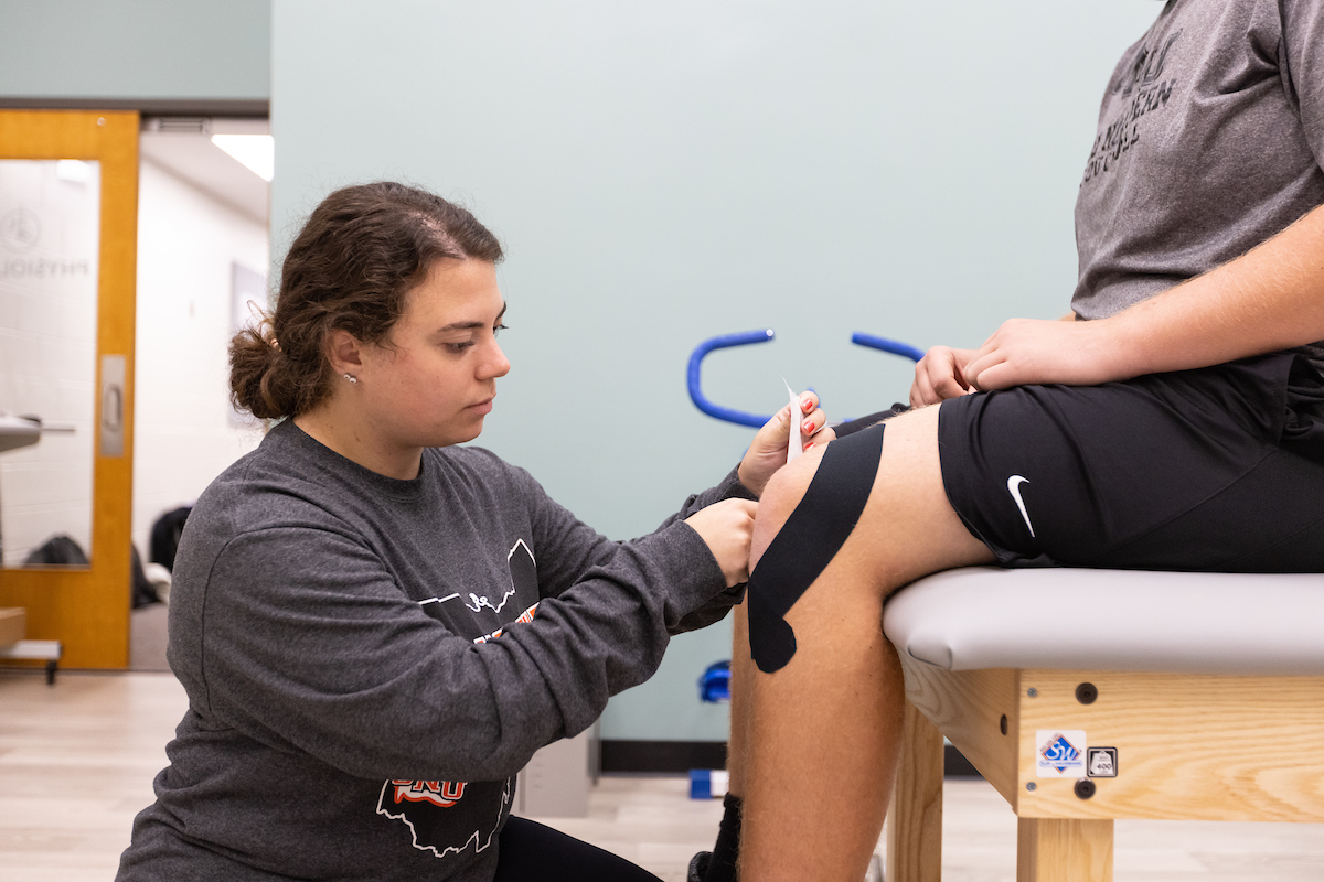 Students getting real-life exposure to exercise physiology