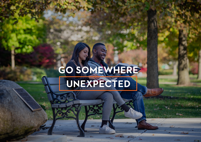Go somewhere unexpected image
