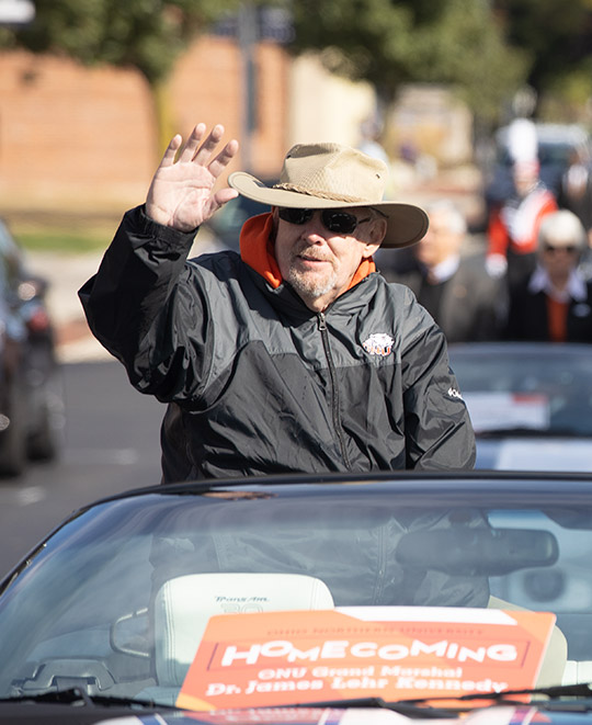 James Lehr Kennedy as grand marshall