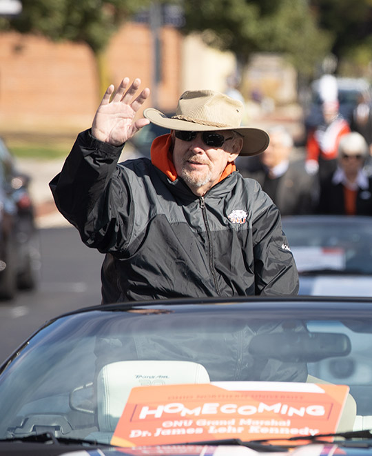 James Lehr Kennedy as grand marshall