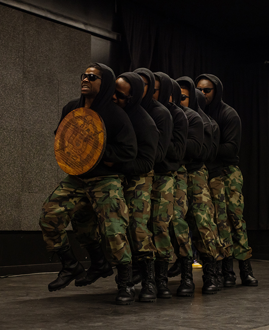 Step show entrance