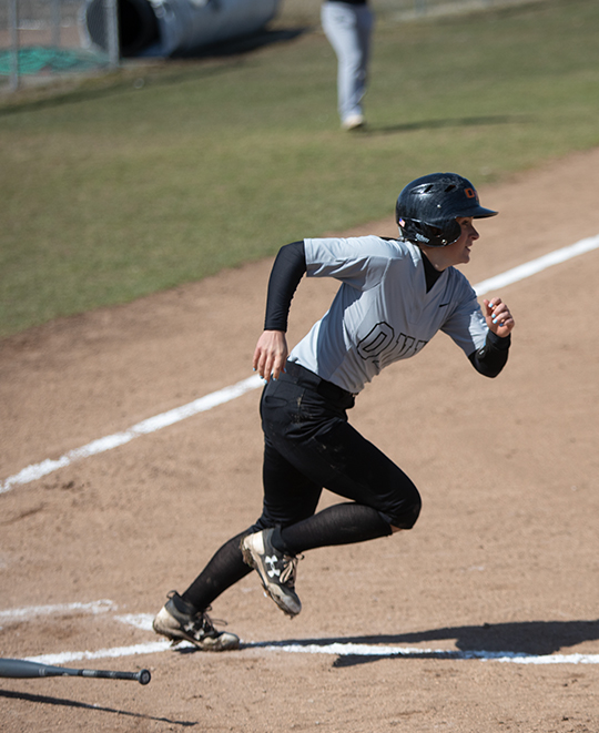 Photo of Abby, softball