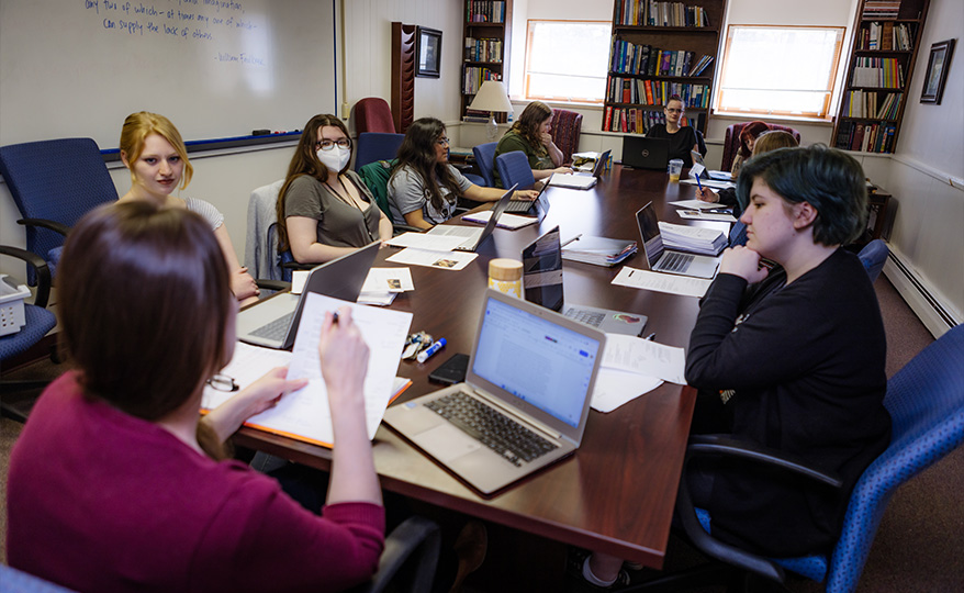 Students in Writing Workshop