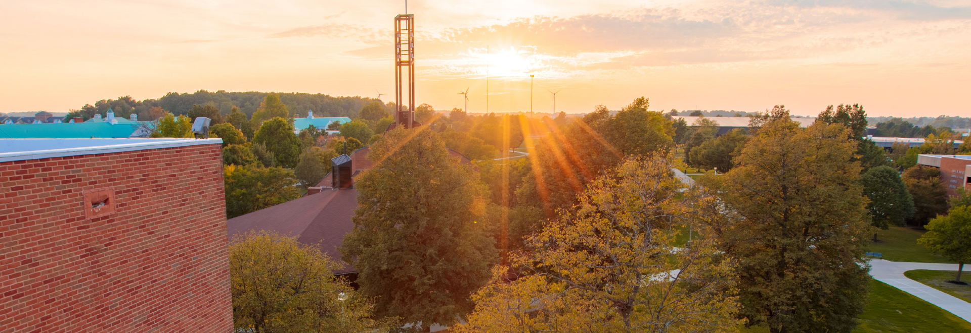 Sunset over ONU