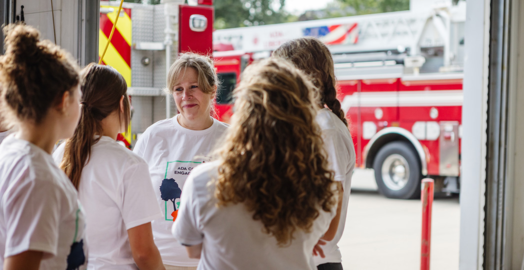 President Baumann first 100 days - day 51 Ada Community Engagement (ACE) Day