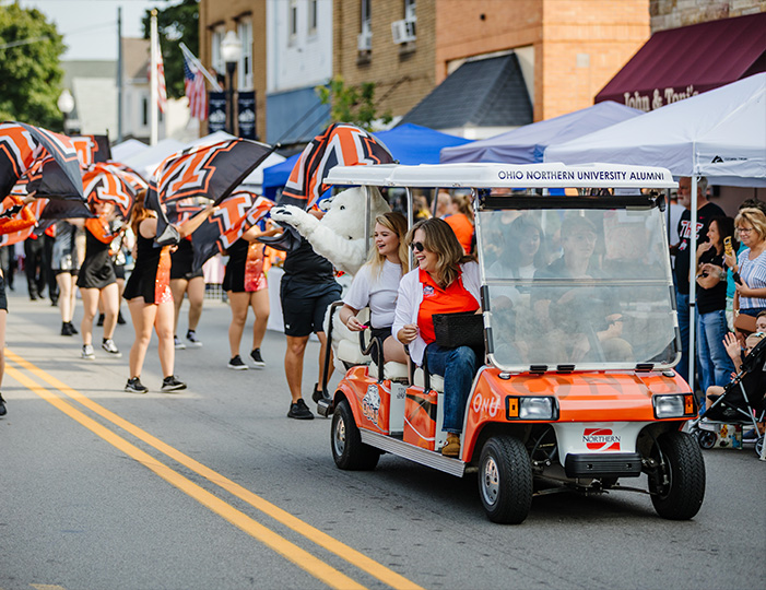 President Baumann first 100 days - day 79 Harvest and Herb Festival Parade