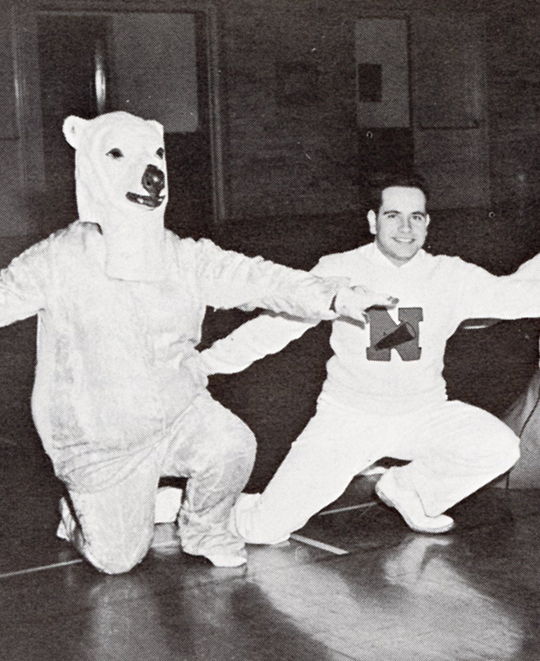 1954: Pole dancing Polar Bear (a Maypole, of course!)