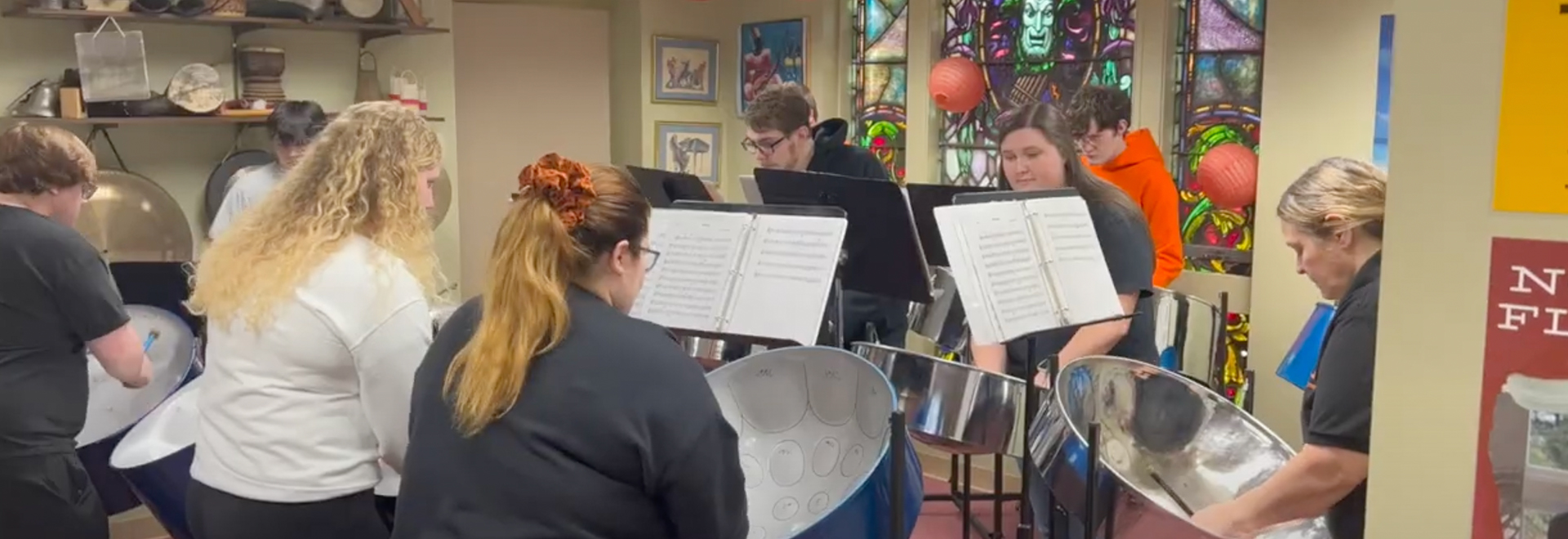 Steel Band Video group pic