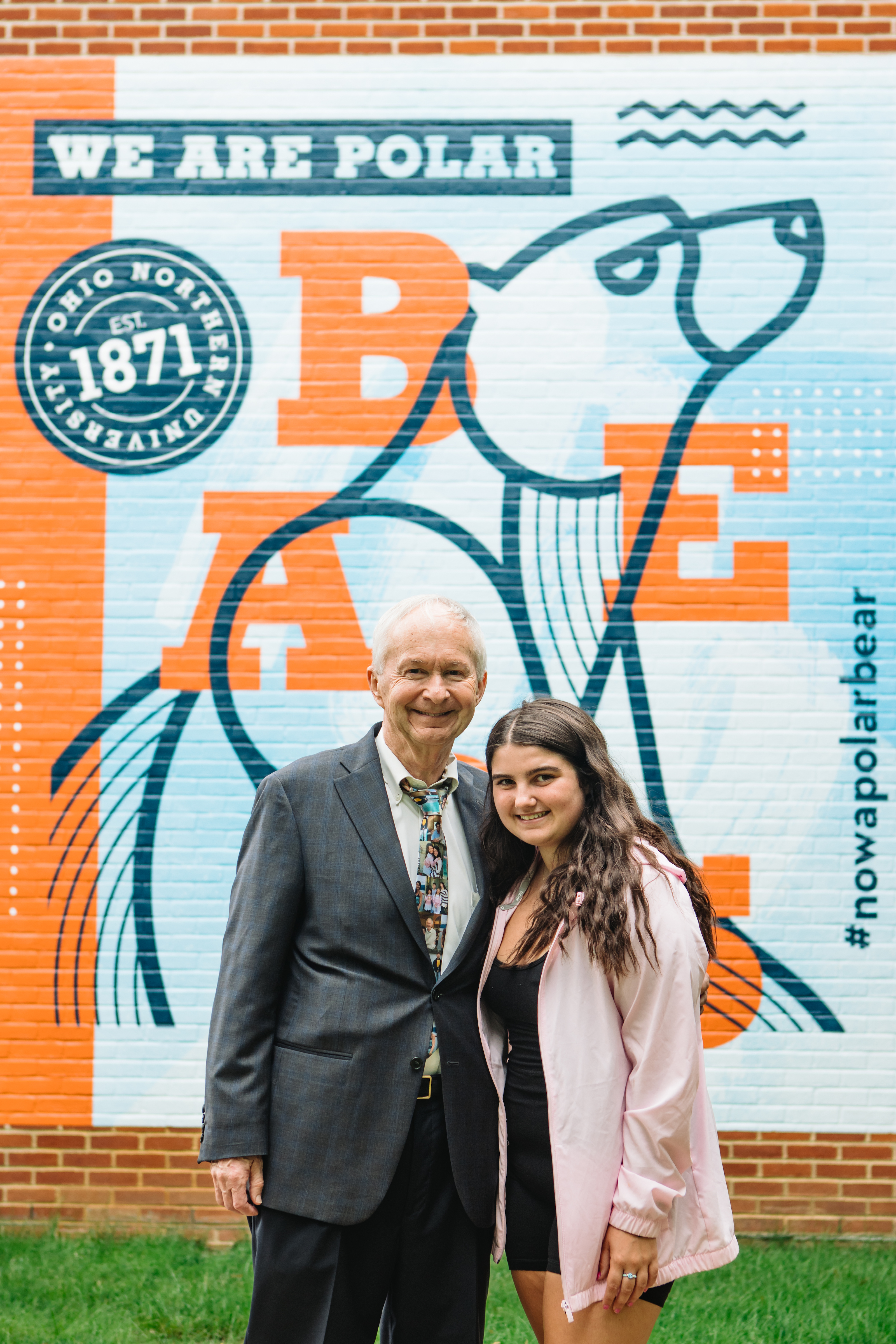 Photo of Malory and her grandfather