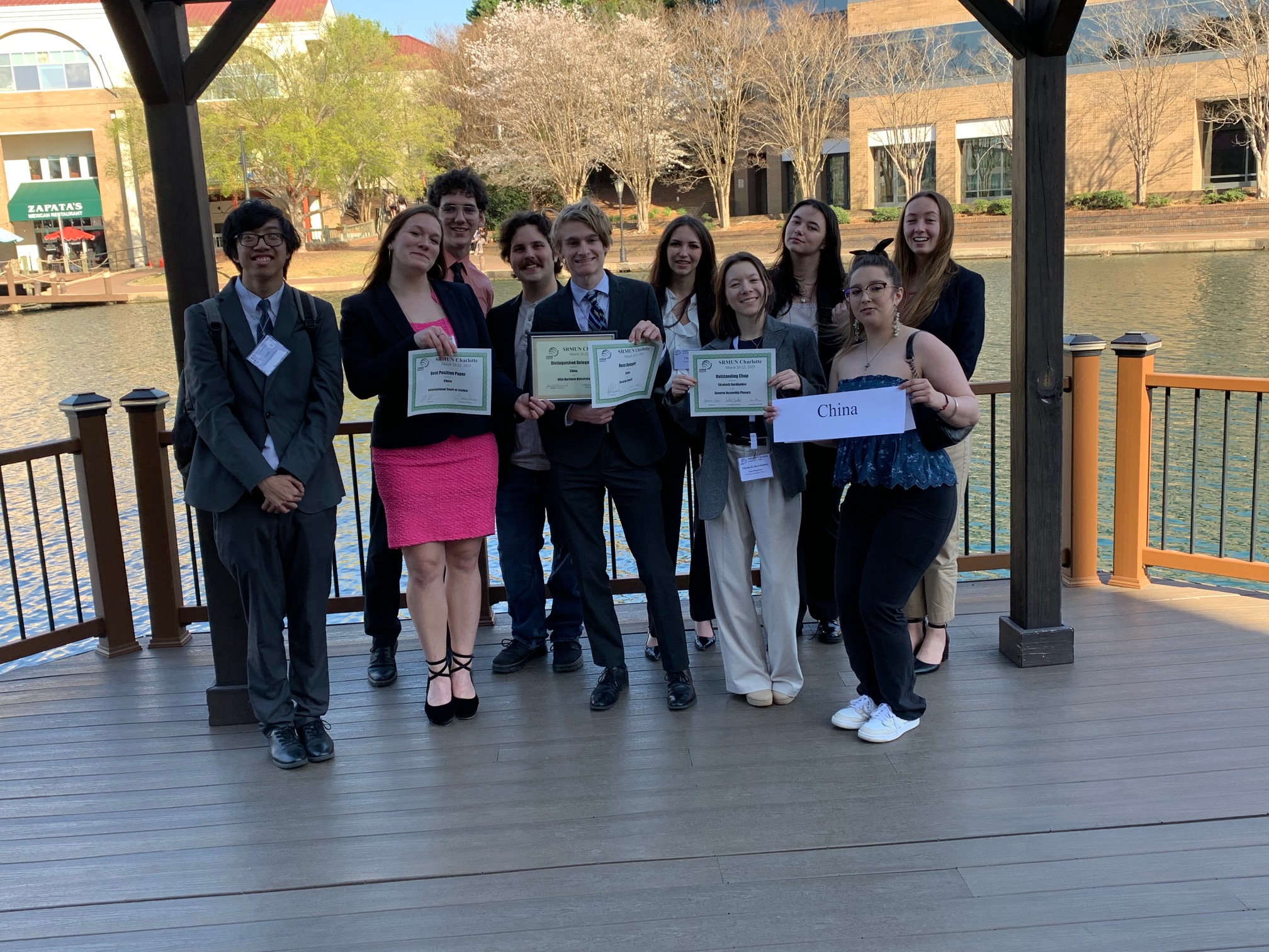Students at Competition