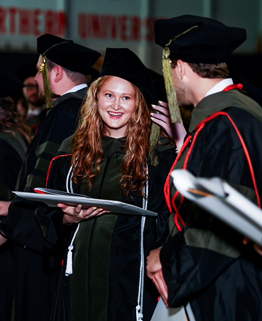 Photo of our 2025 pharmacy students in the graduate ceremony 02