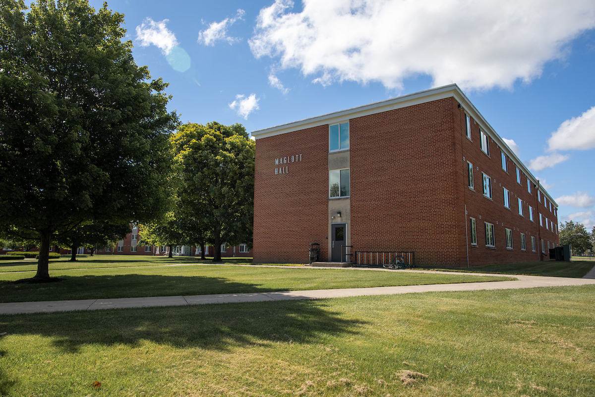 exterior of Maglott Hall