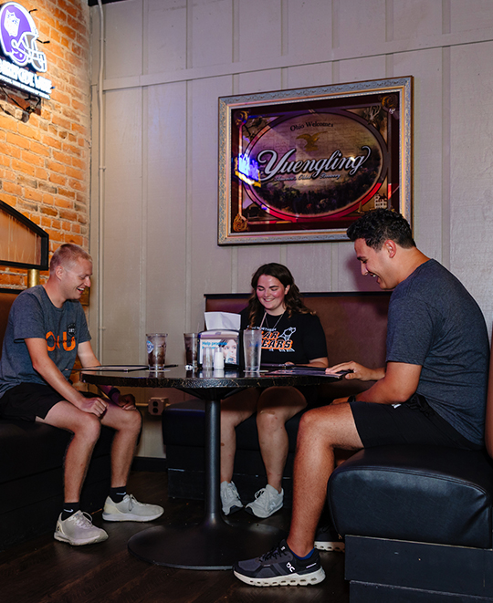 Photo from Regal Beagle, A group of 3 patrons sitting at a table