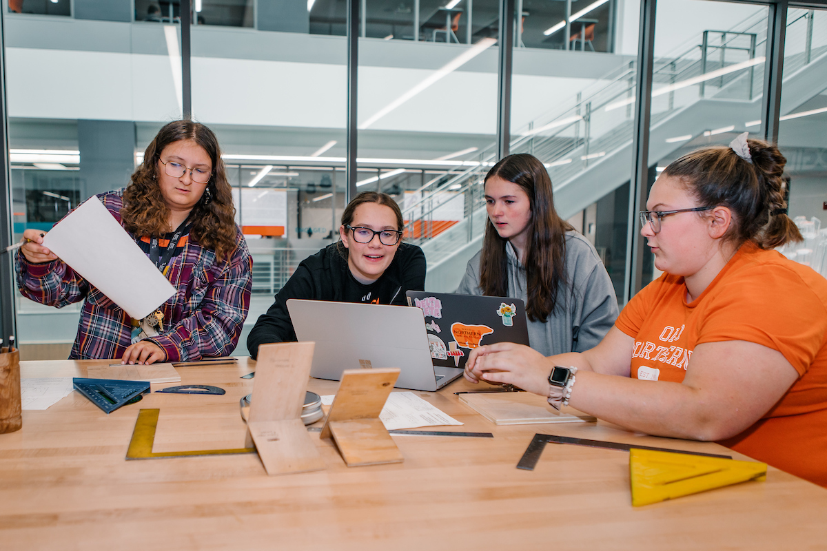 Students Studying