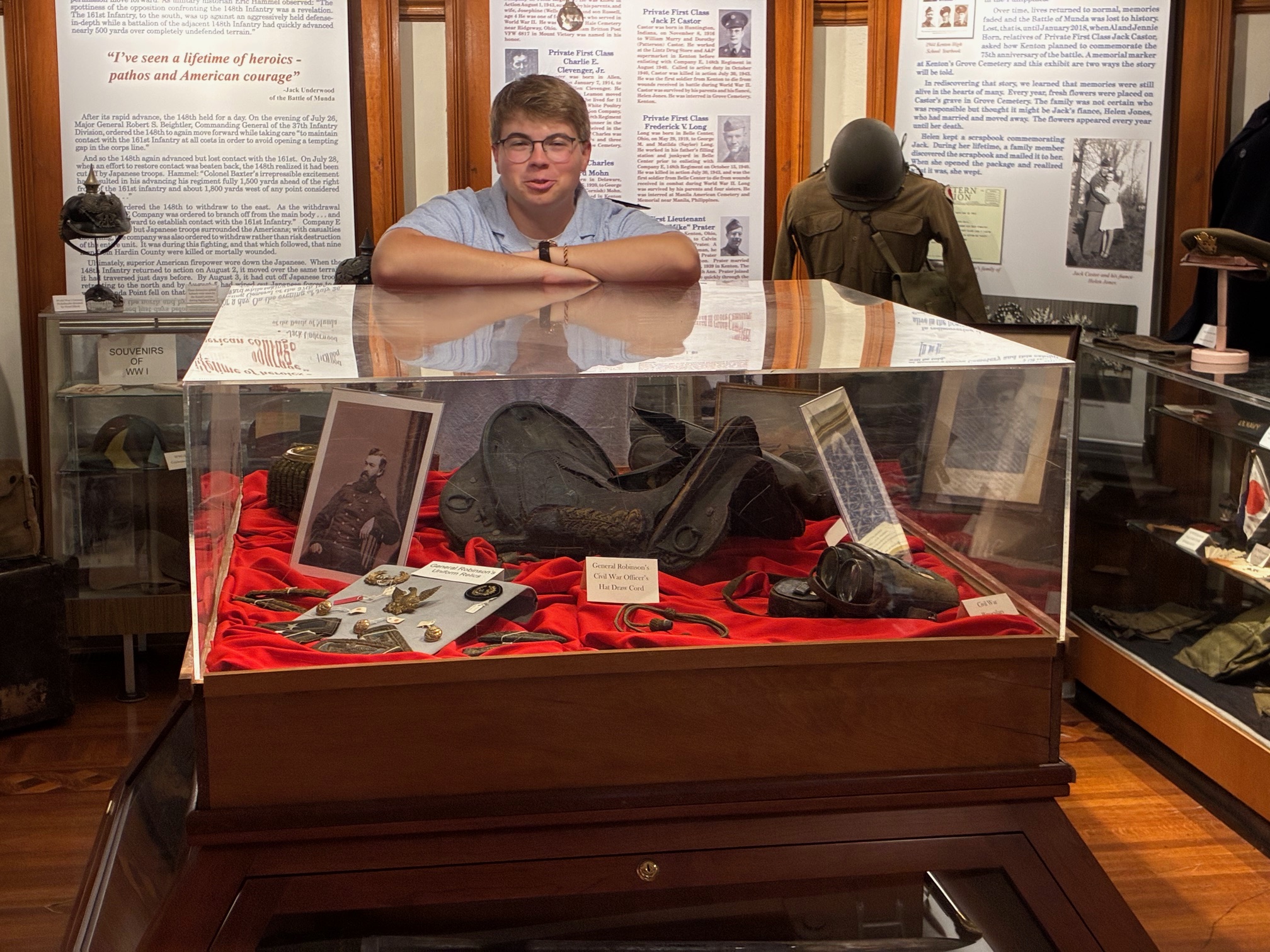 Student Internship at museum