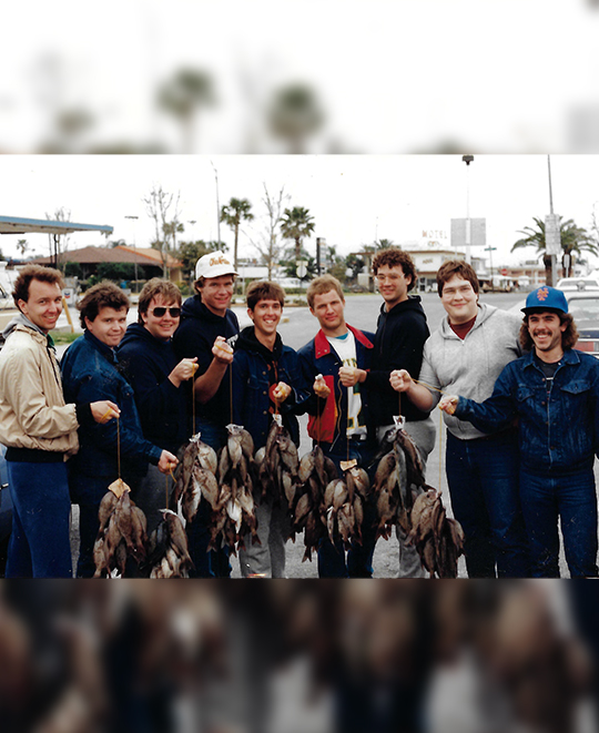  Photo of a spring break trip their senior year. 