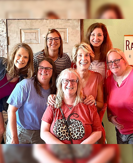 Photo of the friends at a more recent outing