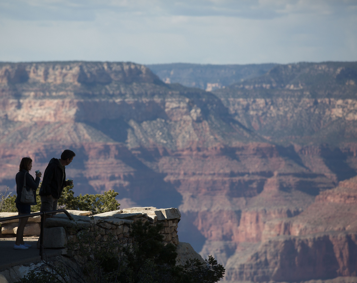 Students at the Grand Canyon