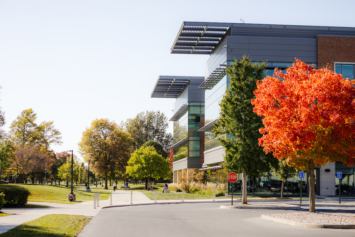 exterior photo of engineering building