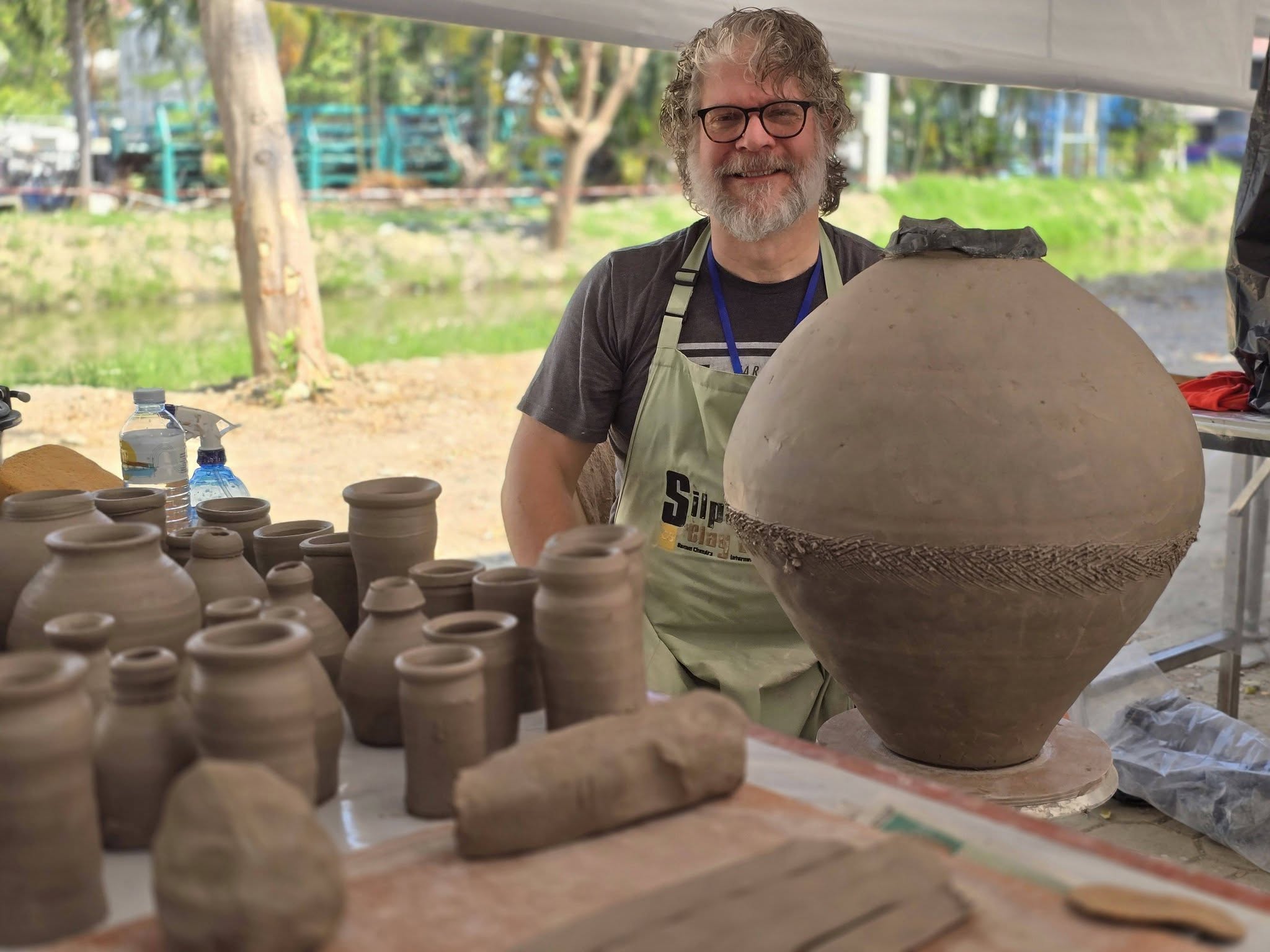 Luke Sheets in another country 