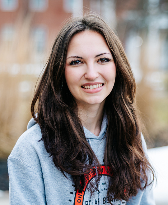 Photo of ethics team member Carys Williams