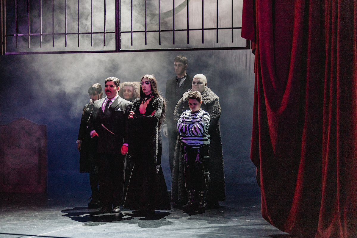 A scene from Addams Family