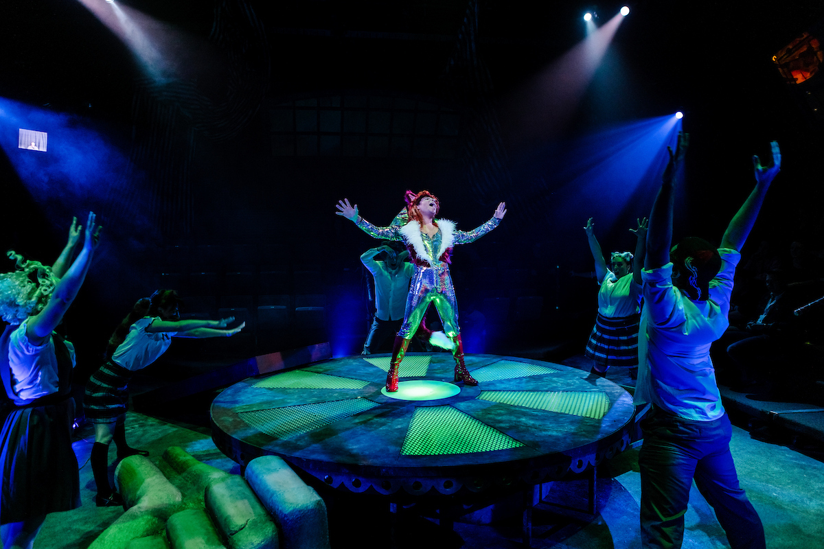 A scene from Ride the Cyclone