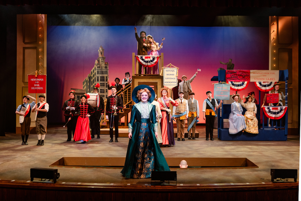 A scene from Hello Dolly