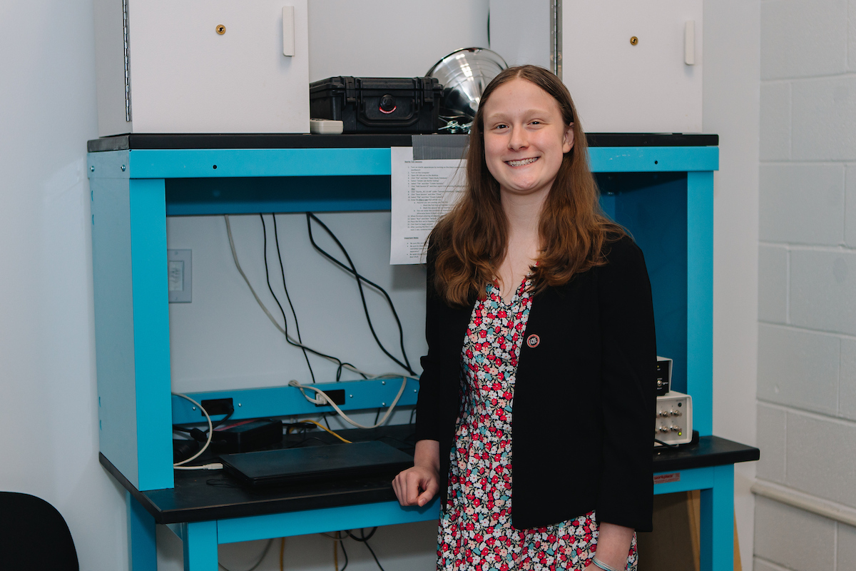 Claire Miller, ONU psychology student involved in behavioral and PTSD research, named Goldwater Scholar