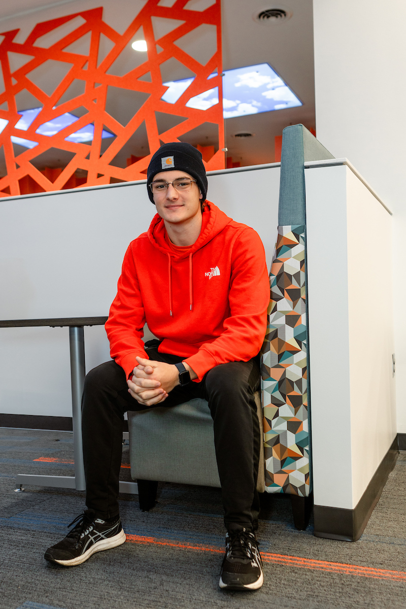 Cameron Shively construction management student