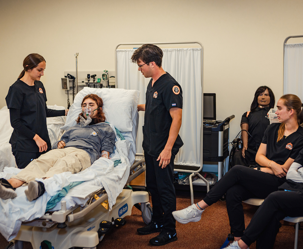 Preparing for trauma: ONU nursing students engage in staged simulation
