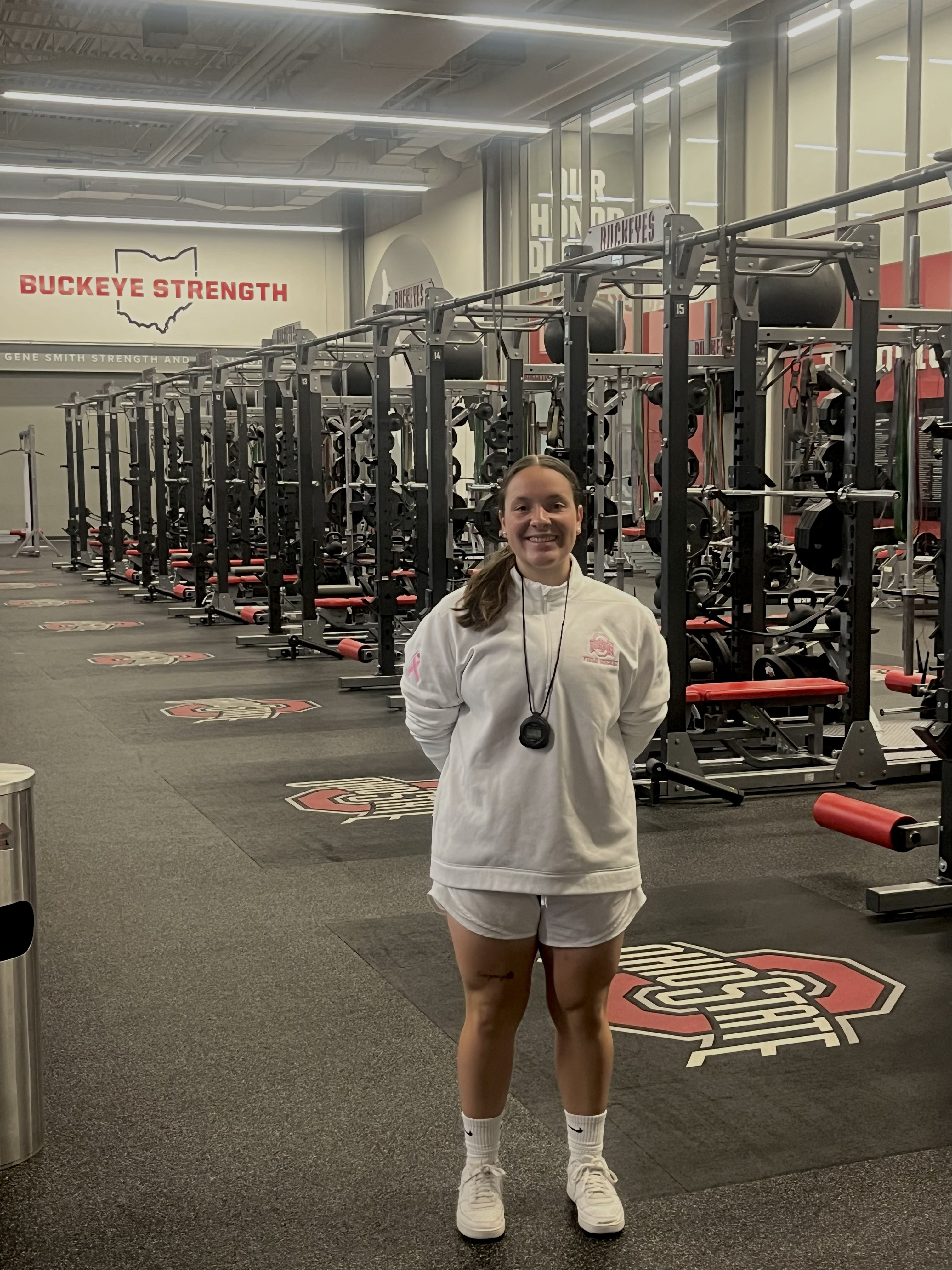 Abigail interning at Ohio State