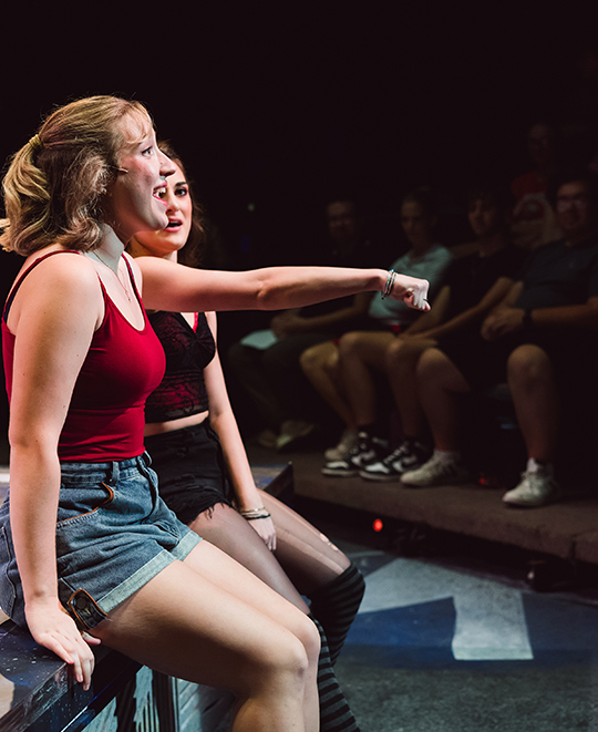 Performance in Stambaugh Studio