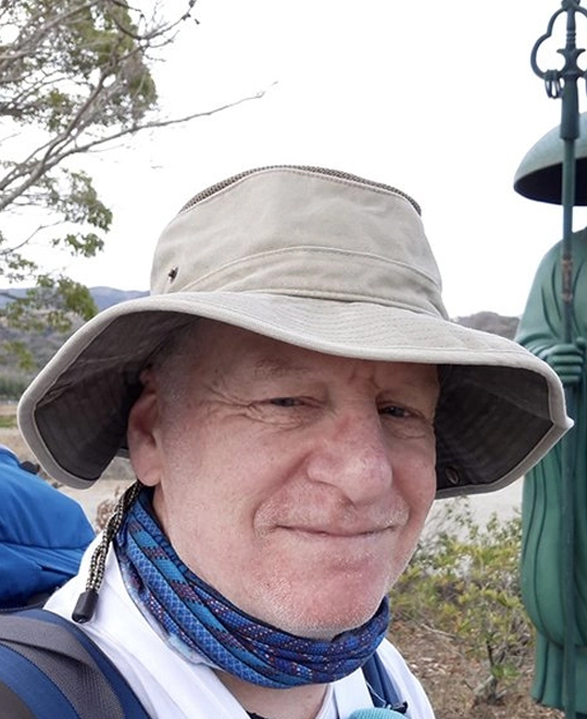 Ohio Northern University English Professor Jonathan Pitts, Ph.D., in Japan.