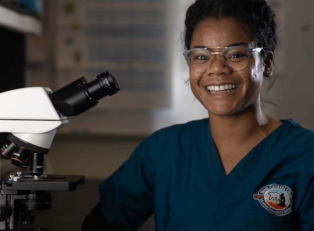 Audrey Arrington: pursuing a career in medical laboratory science